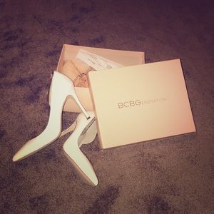 BCBGeneration Tricky Vinyl Pumps